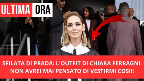 Il beauty look di Chiara Ferragni alla sfilata di Prada 